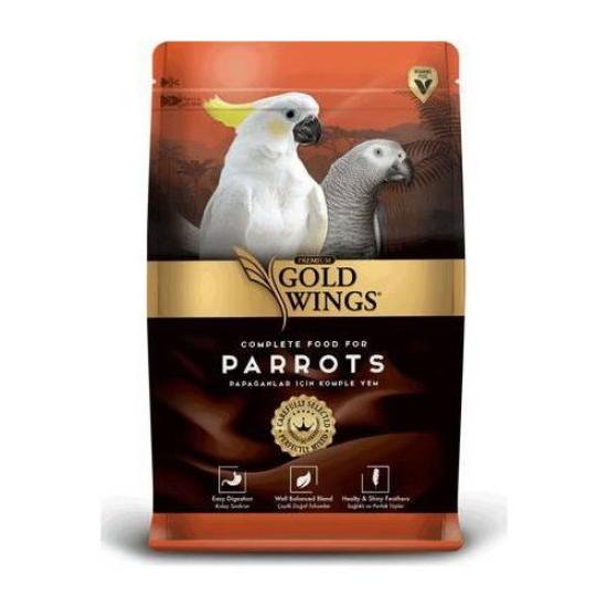 Gold Wings Premium Papağan Yemi 1 KG