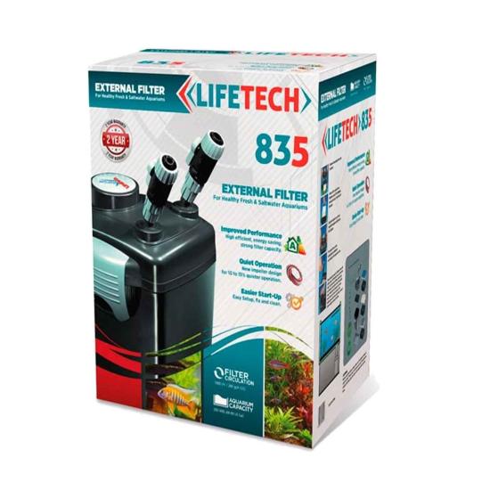 Life Tech 835 Dış Filtre 1000lt/Saat 3 Sepetli